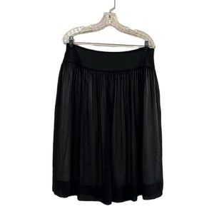 Lafayette 148 New York Navy Lined Skirt-Size 12-NWT